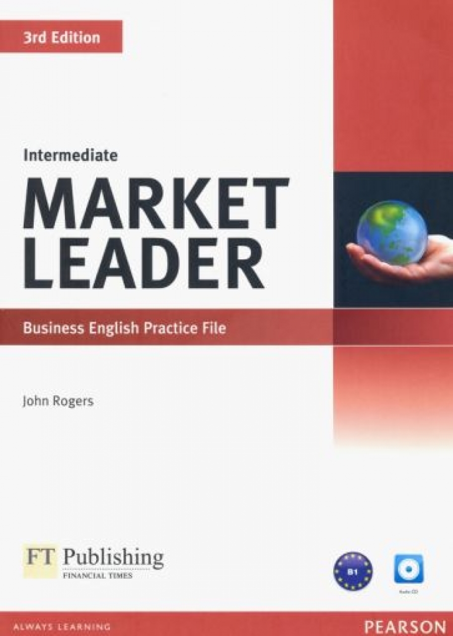 David Cotton, David Falvey and Simon Kent Market Leader 3rd Edition Intermediate Practice File and Practice File CD Pack 