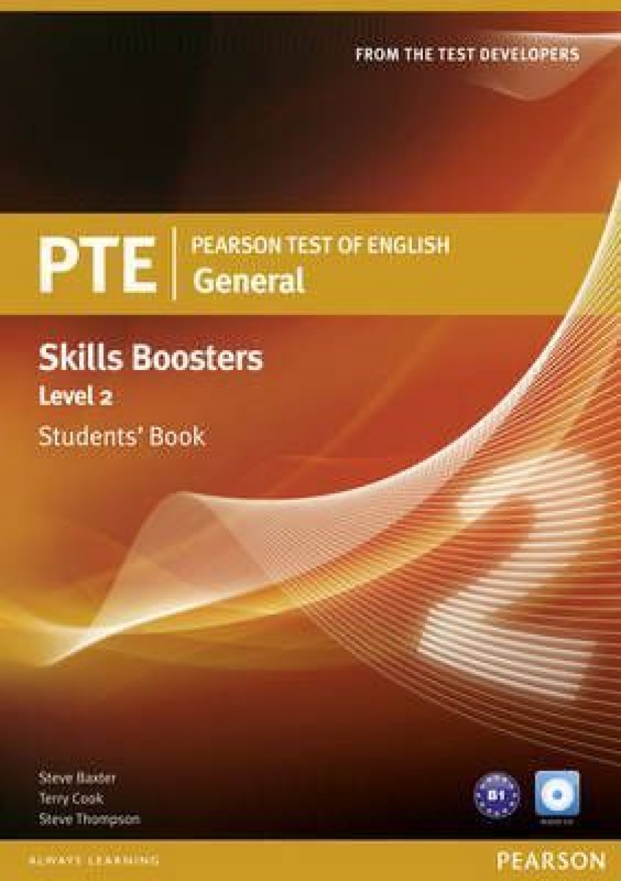 Terry Cook / Steve Thompson PTE General Skills Booster 2 Student Book (with Audio CD) 