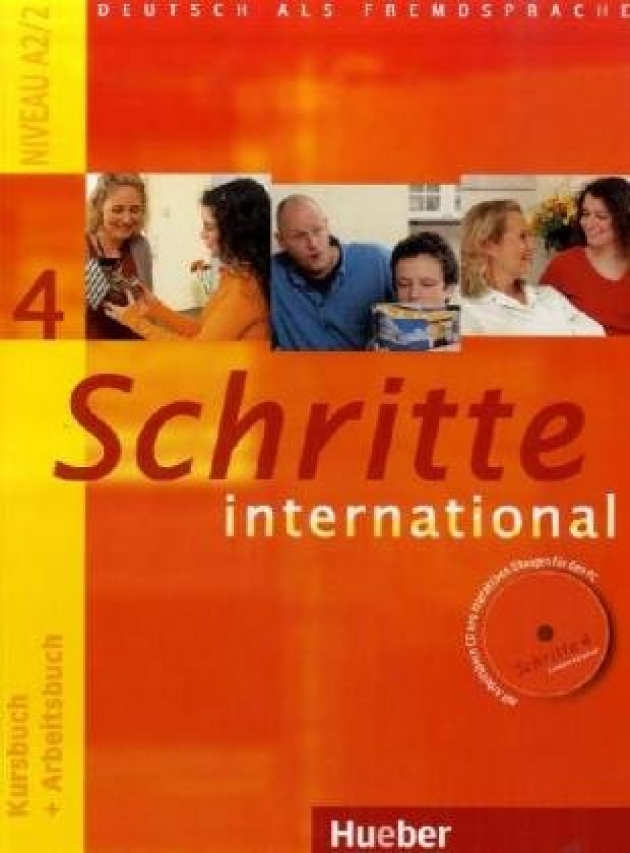 Franz Specht, Daniela Niebisch, Monika Reimann, Monika Bovermann, Sylvette Penning-Hiemstra Schritte international 4 Kursbuch + Arbeitsbuch mit Audio-CD zum Arbeitsbuch und interaktiven Ubungen 