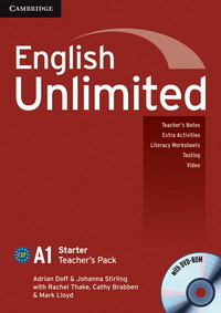 Adrian Doff, Rachel Thake, Cathy Brabben, Mark Lloyd, Johanna Stirling (Author) English Unlimited Starter Teacher's Pack (Teacher's Book with DVD-ROM) 
