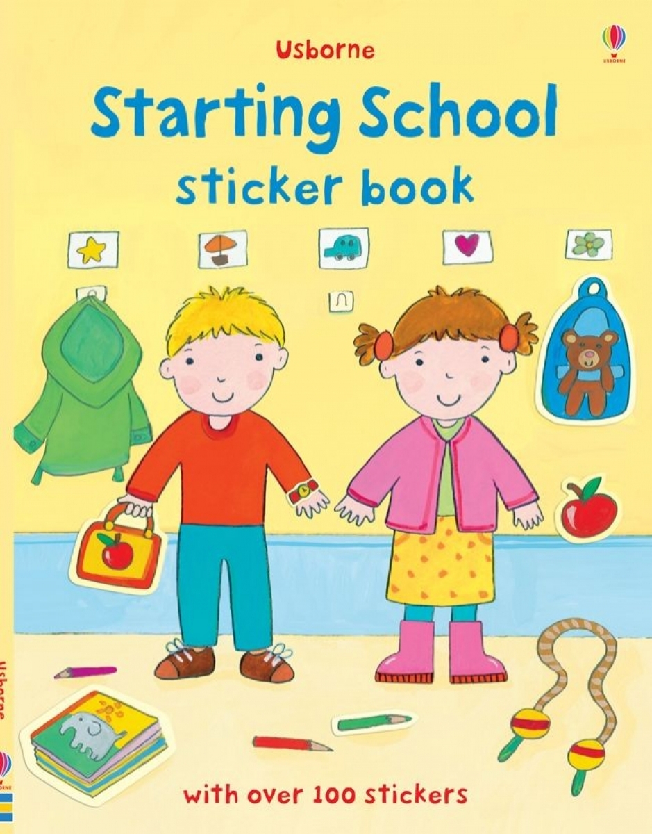 Brooks F. Starting School Sticker Book 