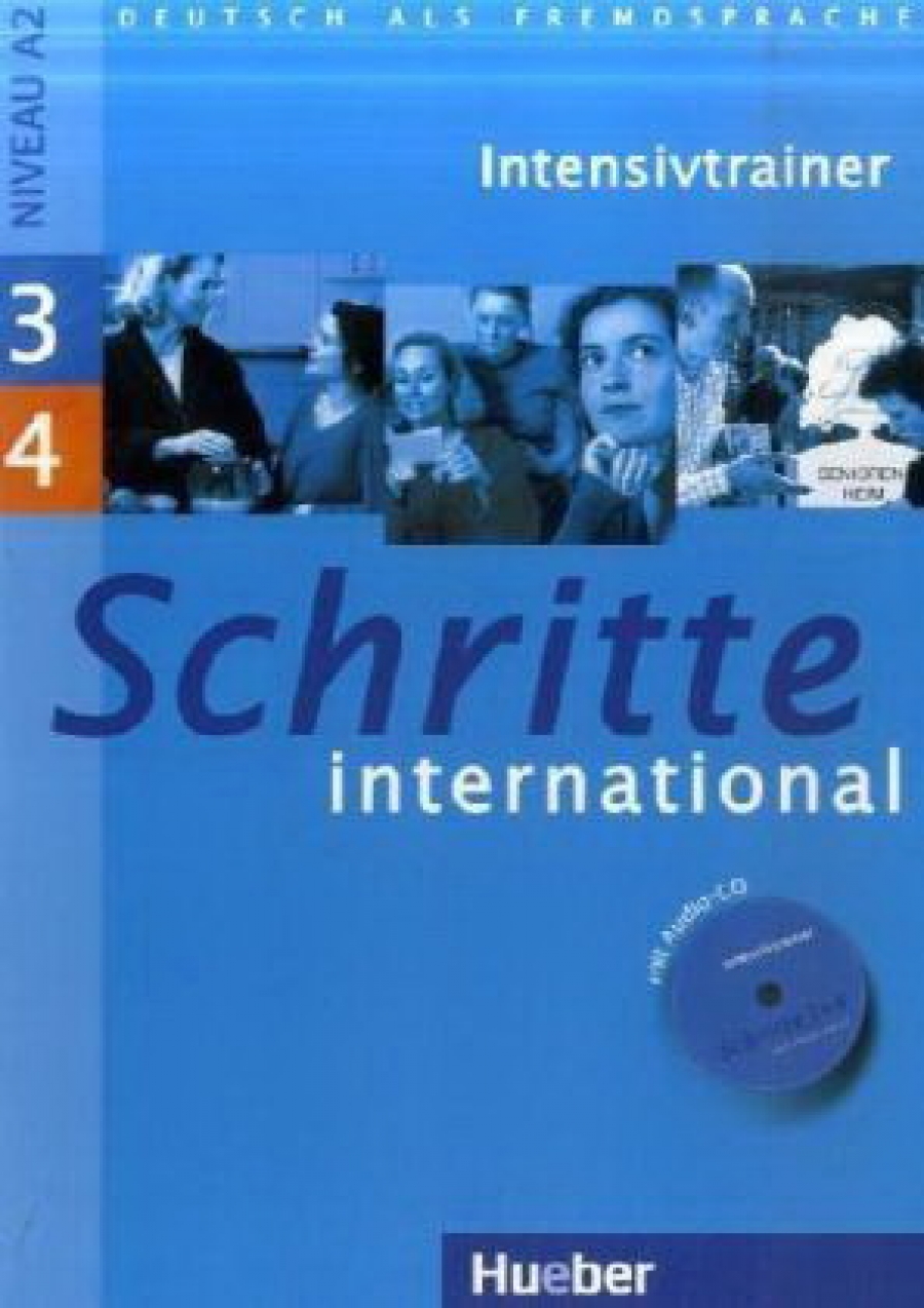 Franz Specht Schritte international 3+4 Intensivtrainer mit Audio-CD zu Band 3 und 4 
