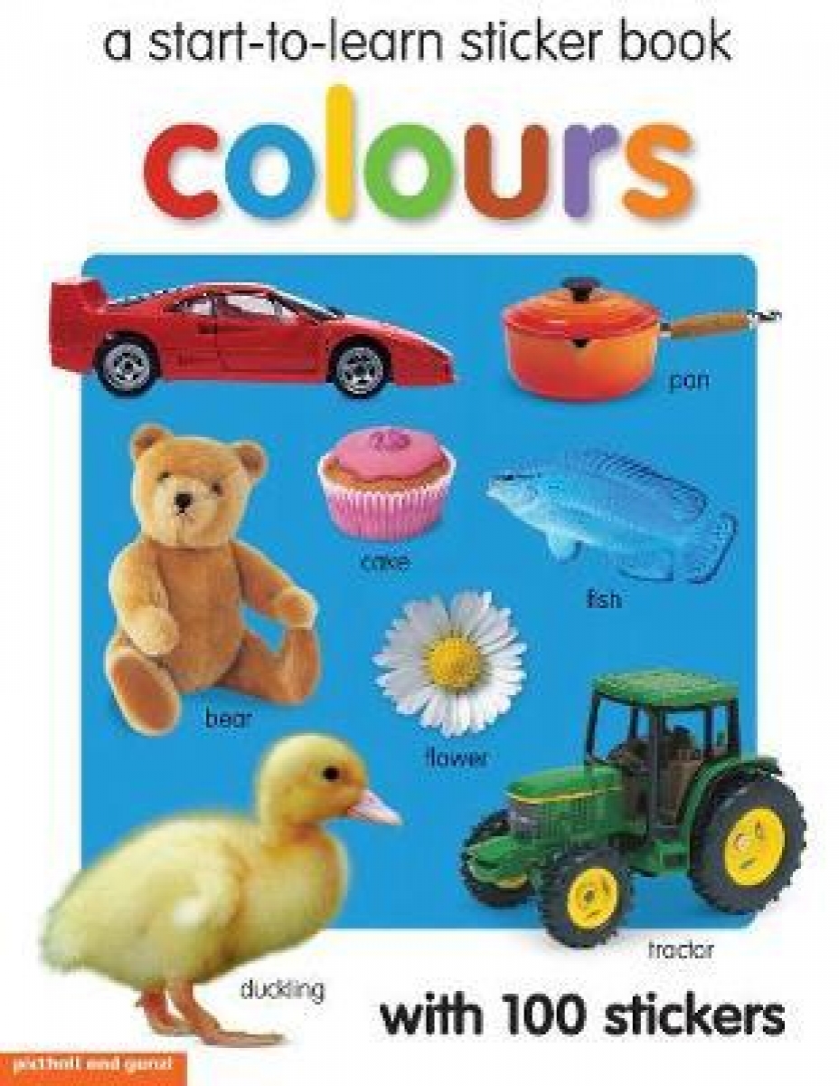 Picthall Chez Colours. Sticker Book 
