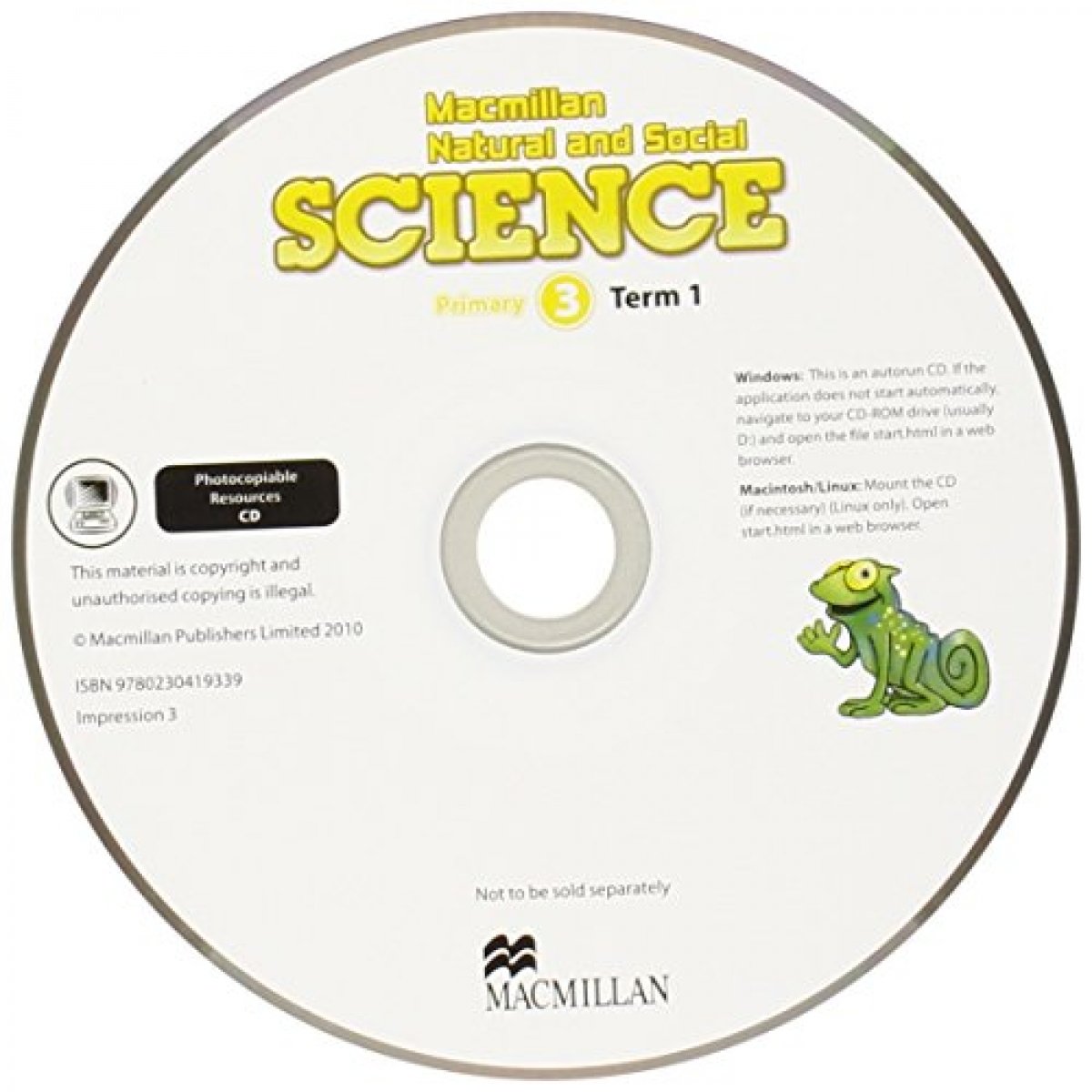 Macmillan Natural and Social Science Level 3 Photocopiable Resources CD 