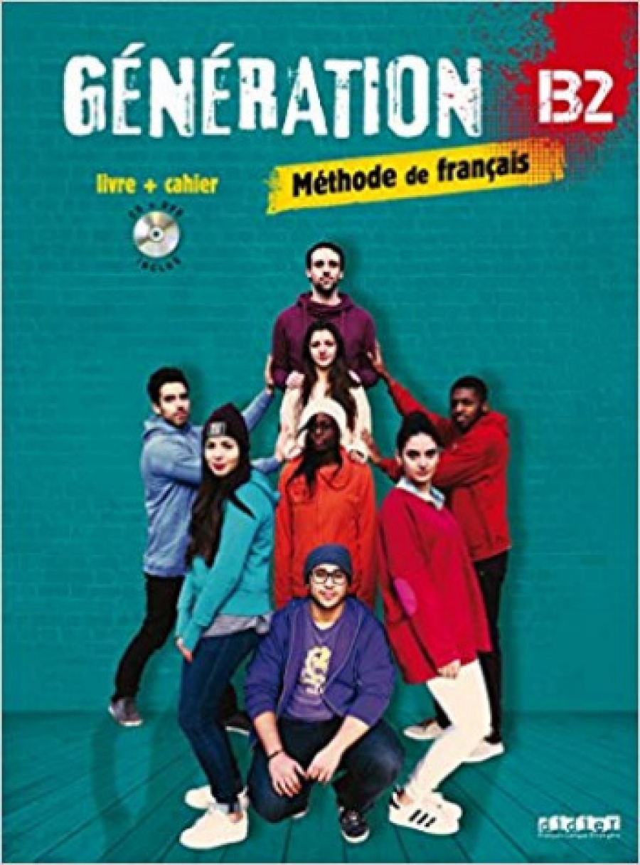Cocton Marie-Noëlle Generation B2 - Livre + cahier + CD mp3 + DVD 