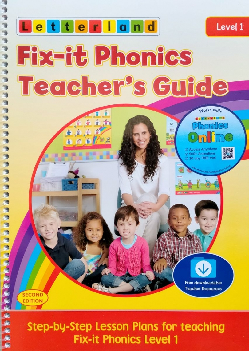 Lisa Holt Fix-it Phonics (2nd Edition) Level 1 Teacher's Guide  