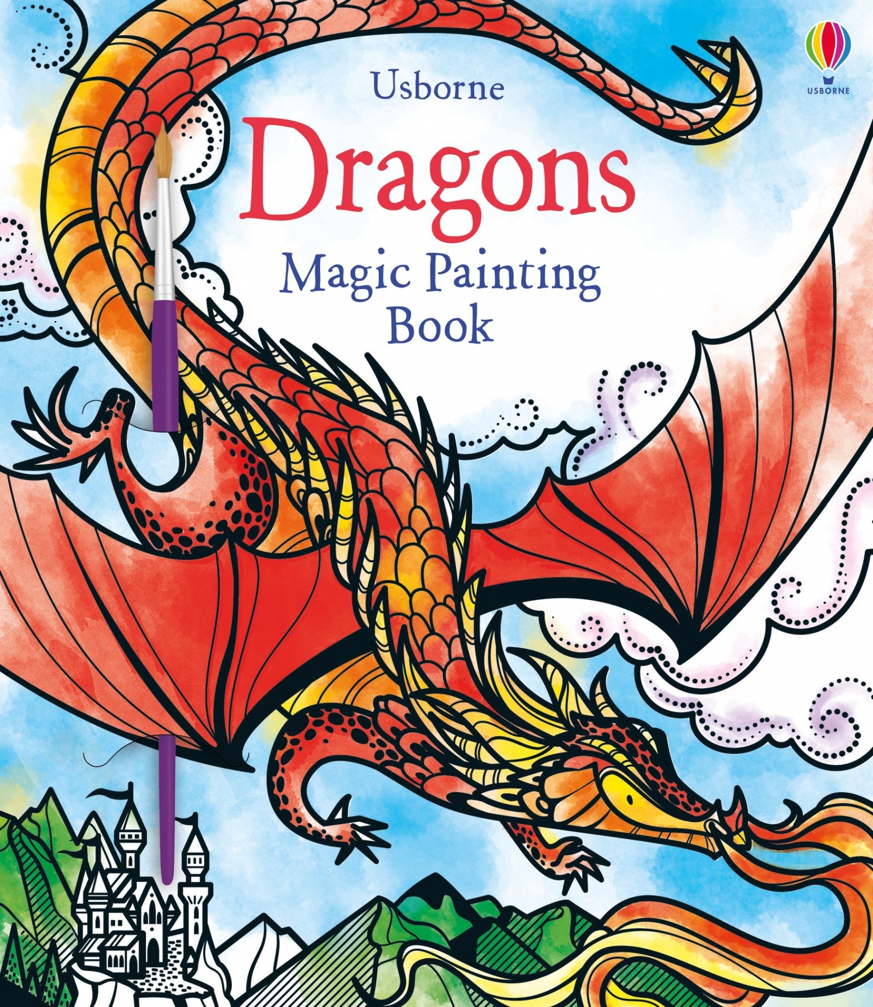 Fiona Watt Usborne Magic Painting Dragons 