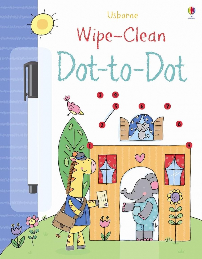 Greenwell Jessica Usborne Wipe-Clean Books Dot-to-Dot 