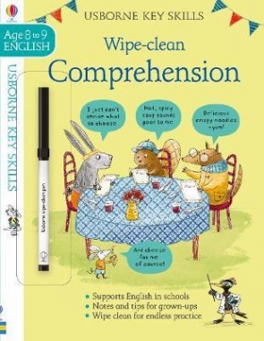 Caroline Young Usborne Key Skills Wipe-Clean Comprehension 8-9 