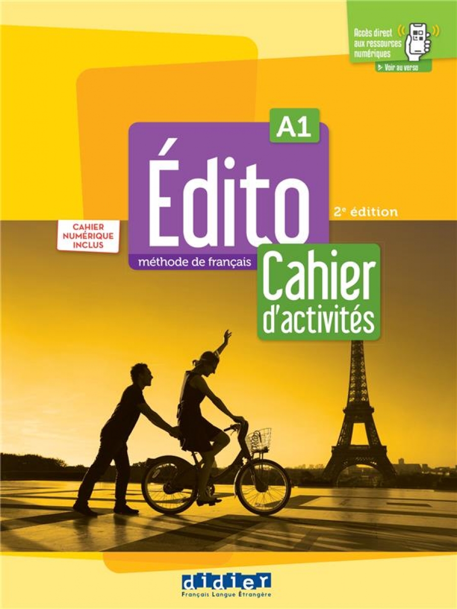 Collectif Edito A1 Ed2022 Cahier+cahier numrique+didierfle  