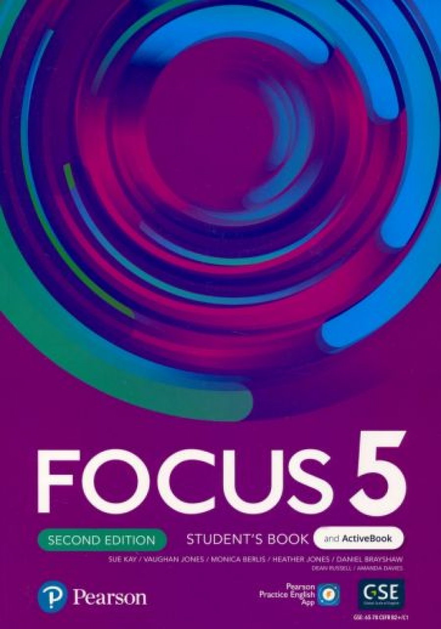 Kay Sue Focus. Second Edition. Level 5. Student's Book and ActiveBook with Pearson Practice English App 