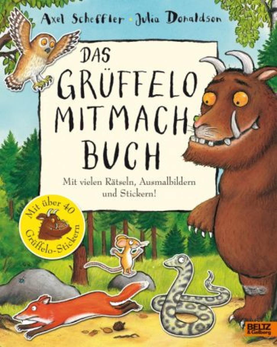Scheffler Axel Das Grffelo-Mitmachbuch 