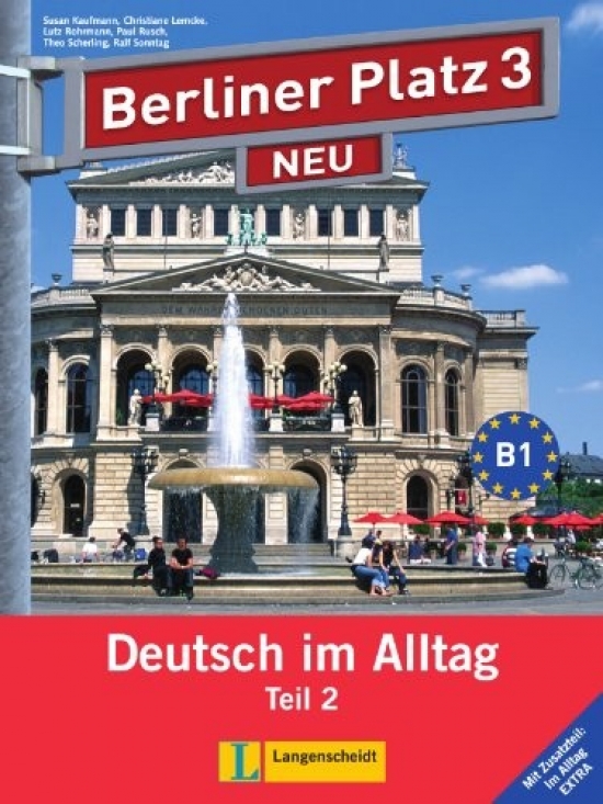 Ralf S. Berliner Platz 3 NEU Lehr- und Arbb. Teil 2 + CD miit Im Alltag EXTRA 
