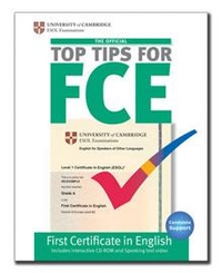 Cambridge ESOL The Official Top Tips for FCE 2nd Edition Paperback with CD-ROM 