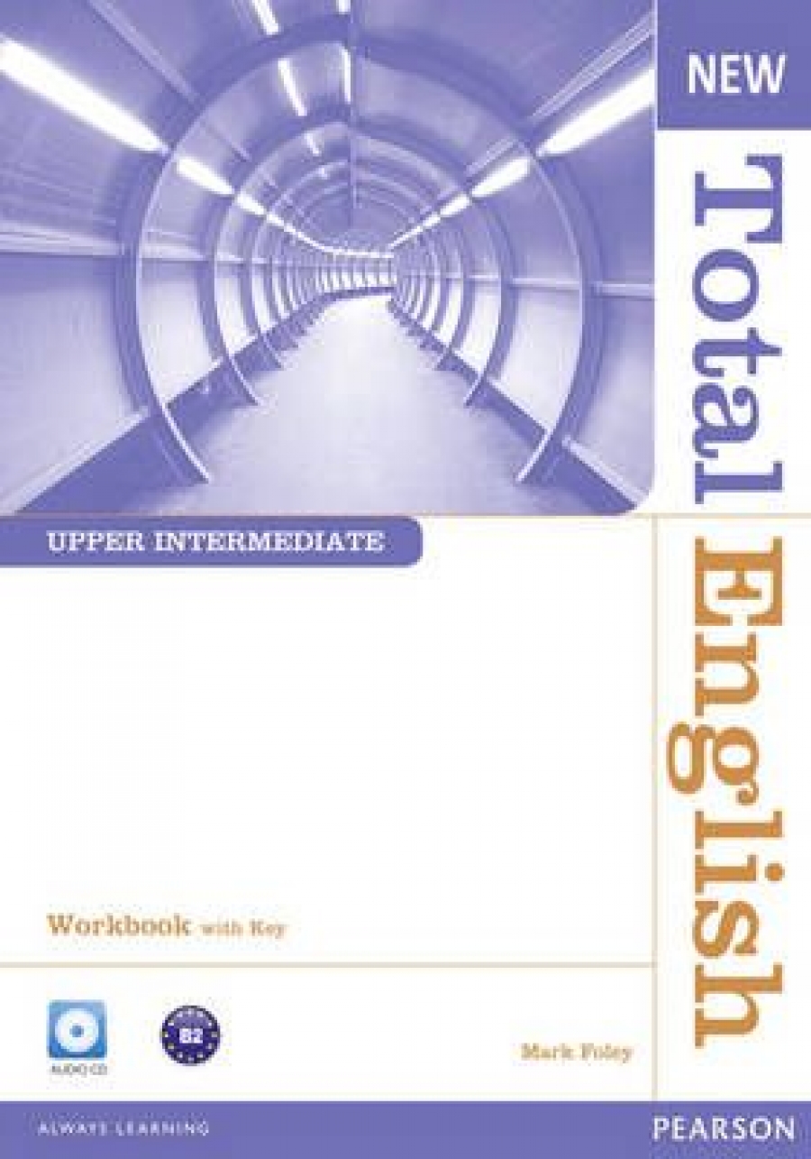 Mark Foley New Total English Upper Intermediate Workbook (with Key) and Audio CD 