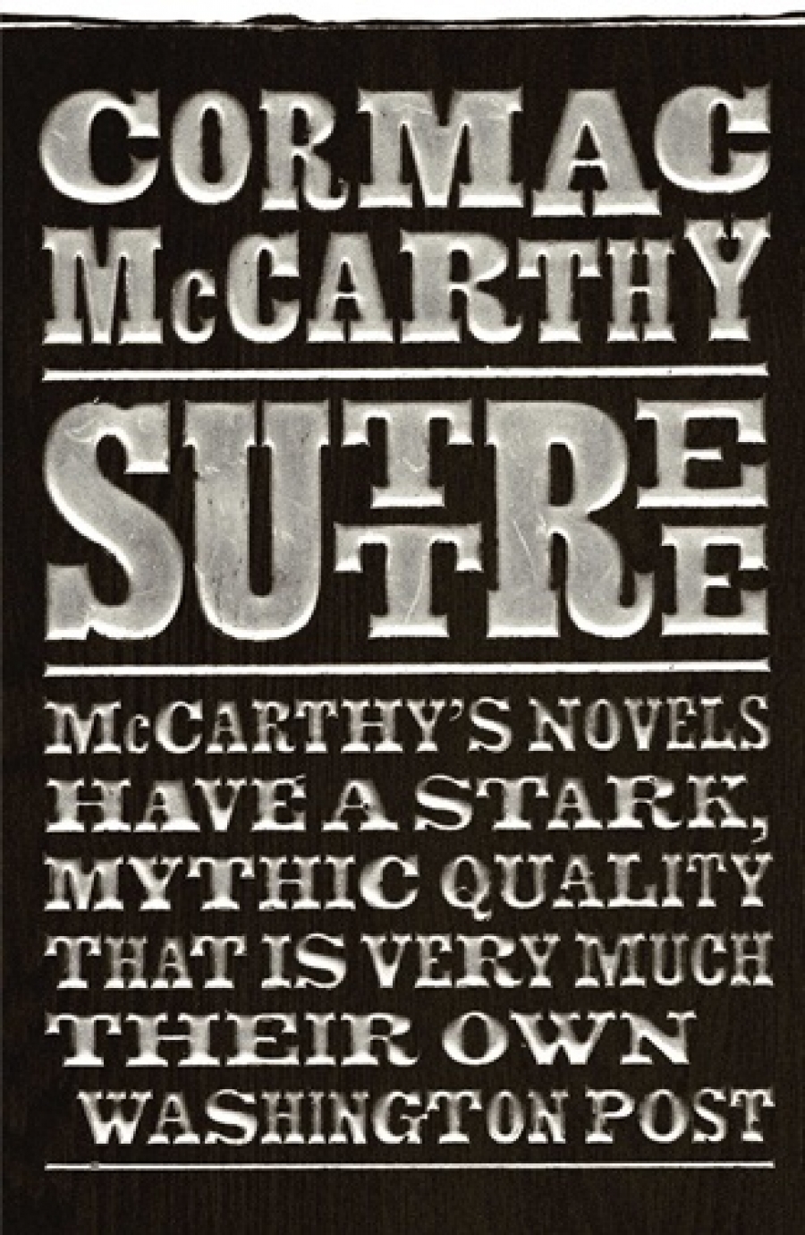 Mccarthy, Cormac Suttree 