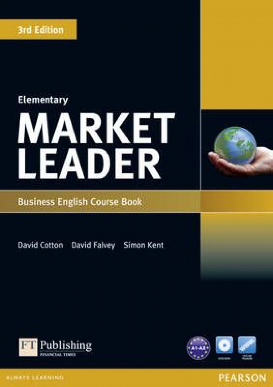 David Cotton, David Falvey and Simon Kent Market Leader 3rd Edition Elementary Coursebook and DVD-ROM Pack 