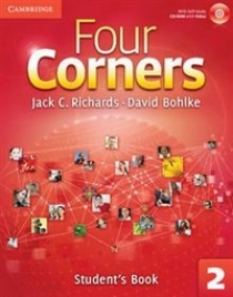 Jack C. Richards, David Bohlke Four Corners Level 2 Student's Book with Self-study CD-ROM 