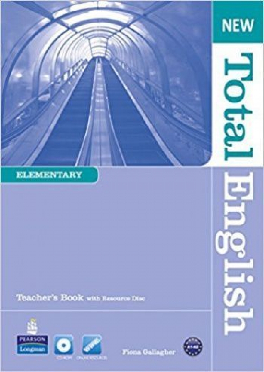 Fiona Gallagher New Total English Elementary Teacher's Book (with Resource Disc) 