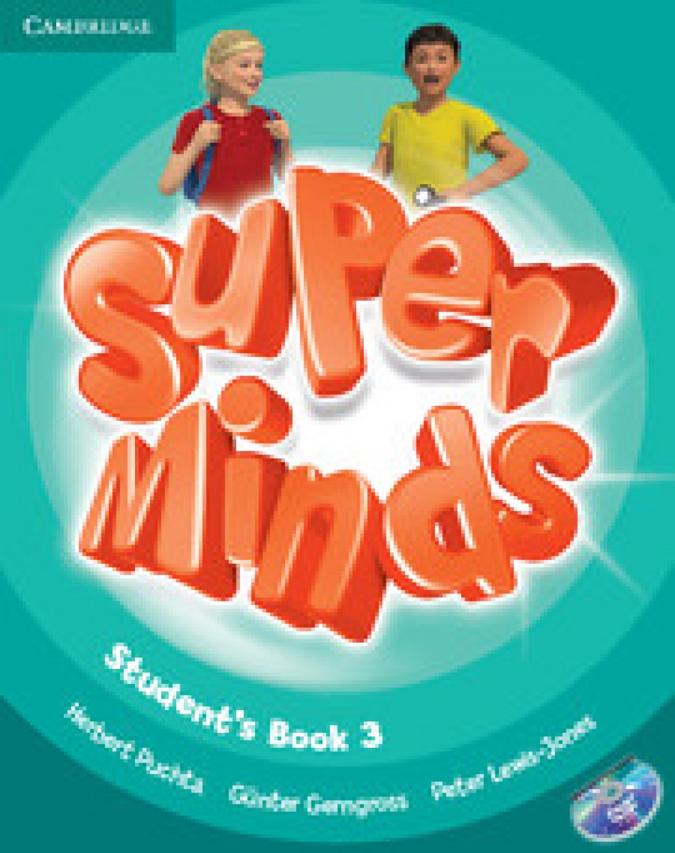 Herbert Puchta, Gunter Gerngross, Peter Lewis-Jones Super Minds Level 3 Student's Book with DVD-ROM 