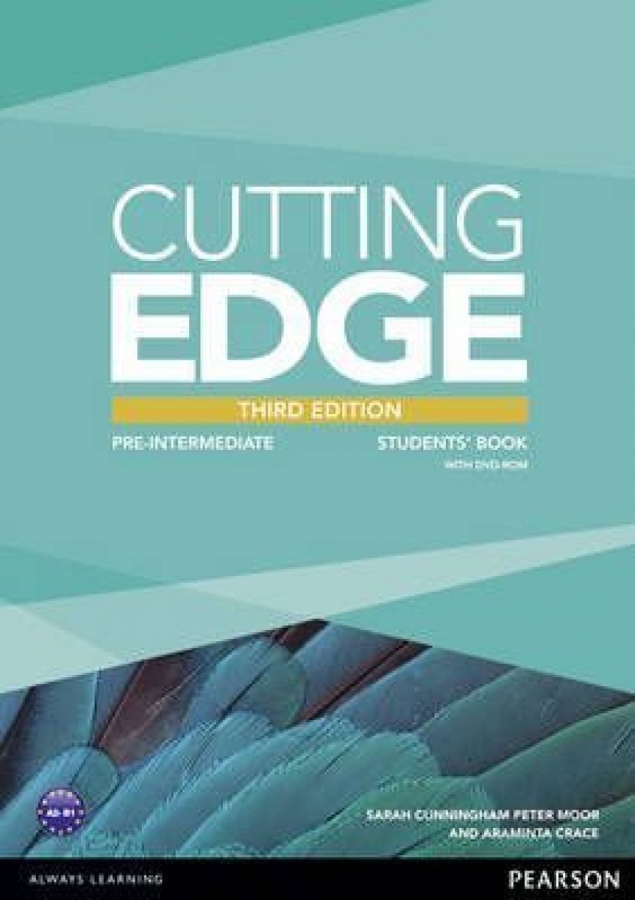 Peter Moor, Sarah Cunningham, Araminta Crace Cutting Edge Pre-intermediate. Students' Book (with DVD) 