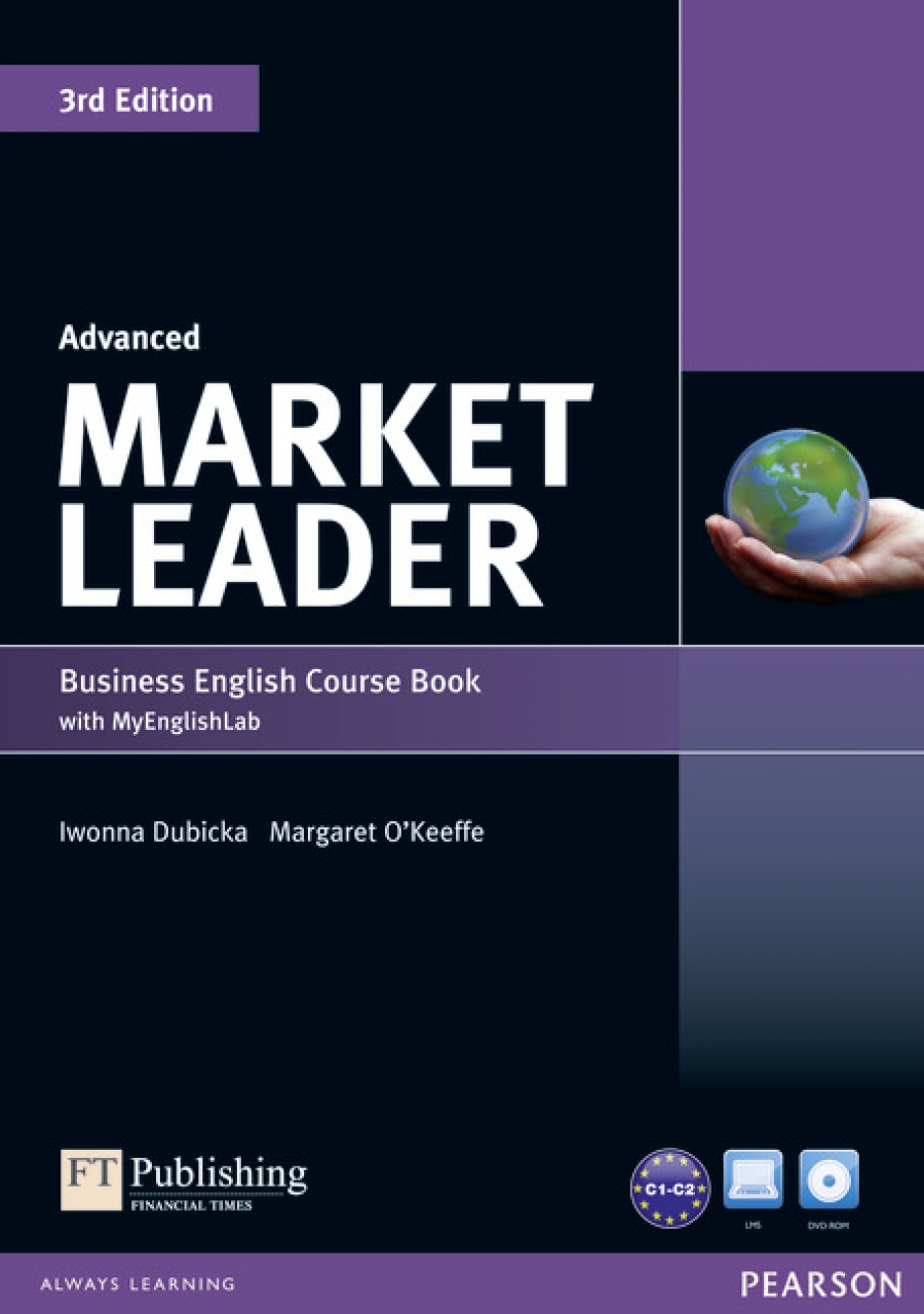 Cotton D. Market Leader 3rd Edition Advanced Coursebook with DVD-ROM and MyLab Access Code Pack 