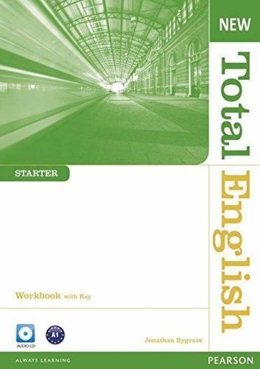 New Total English Starter Workbook (with Key) and Audio CD - Mark Foley,  Купить c быстрой доставкой или самовывозом, ISBN 978-1-4082-6739-4 - КомБук  (Combook.RU)