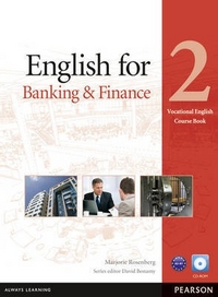 Marjorie Rosenberg Vocational English Level 2 (Pre-intermediate) English for Banking and Finance Coursebook (with CD-ROM) 