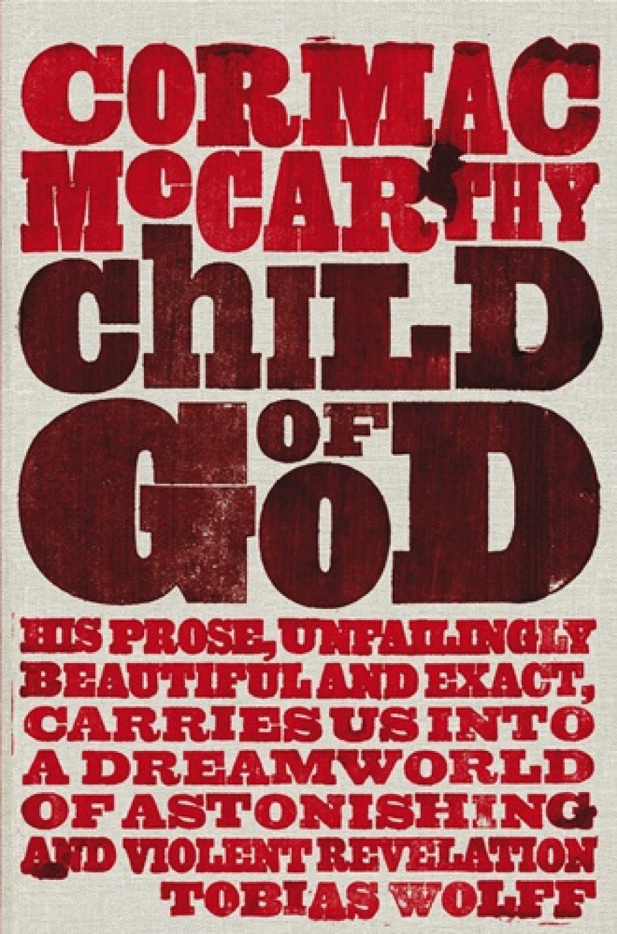 Mccarthy, Cormac Child of God    Ned 