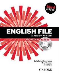 Clive Oxenden, Christina Latham-Koenig, and Paul Seligson English File Third Edition Elementary Workbook with key and iChecker 
