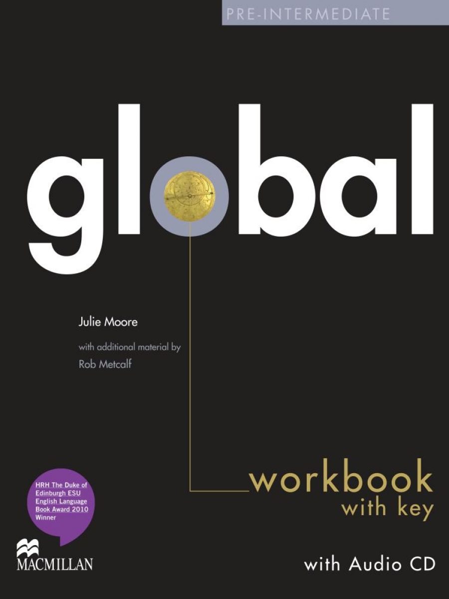 Kate Pickering Global Pre-Intermediate Workbook + CD with Key 