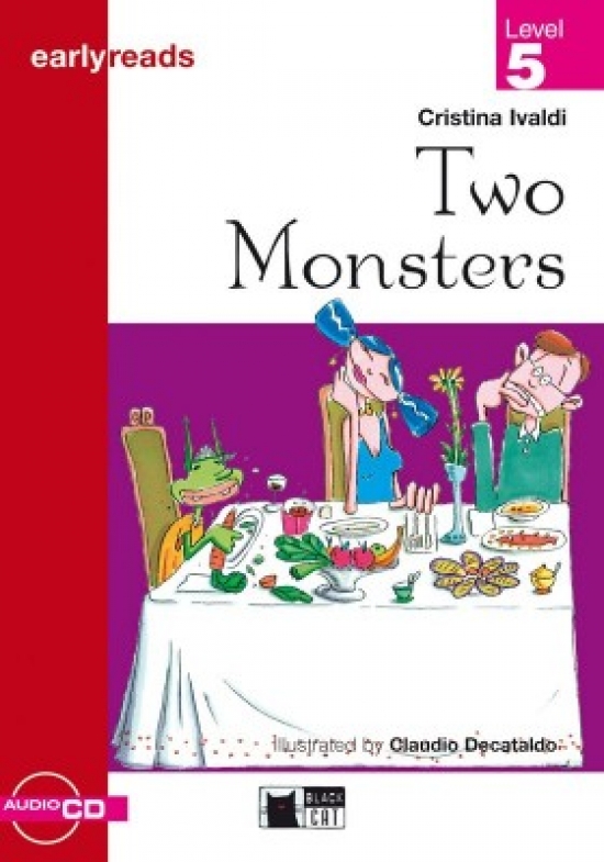 Cristina Ivaldi Earlyreads Level 5. Two Monsterst with Audio CD 