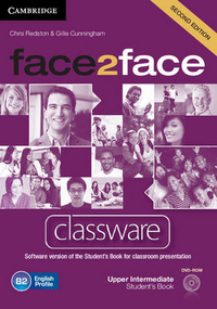 Redston, Chris; Cunningham, Gillie face2face. Upper-Intermediate Classware DVD-ROM (Second Edition) 