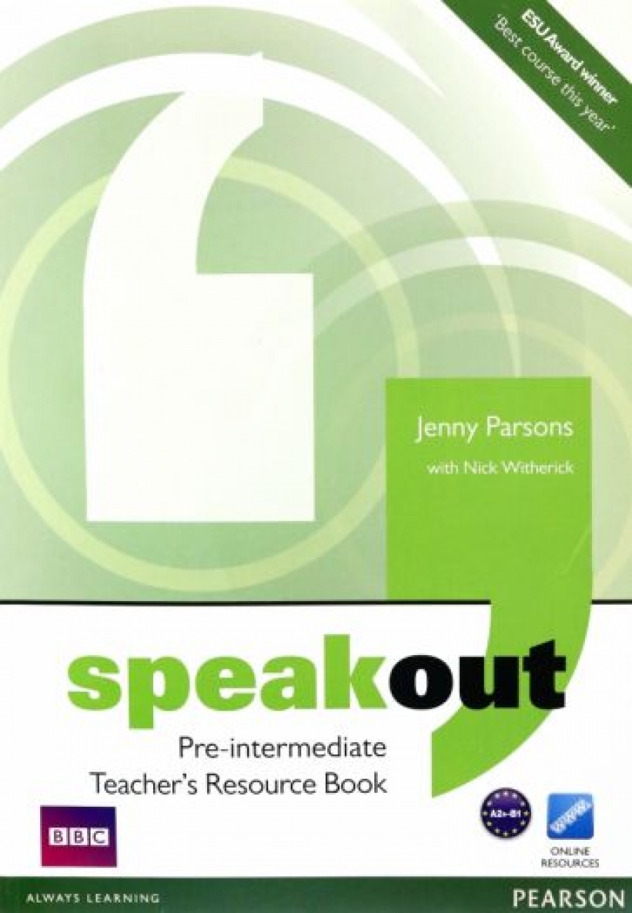 Jenny Parsons Speakout. Pre-Intermediate Teacher's Book 